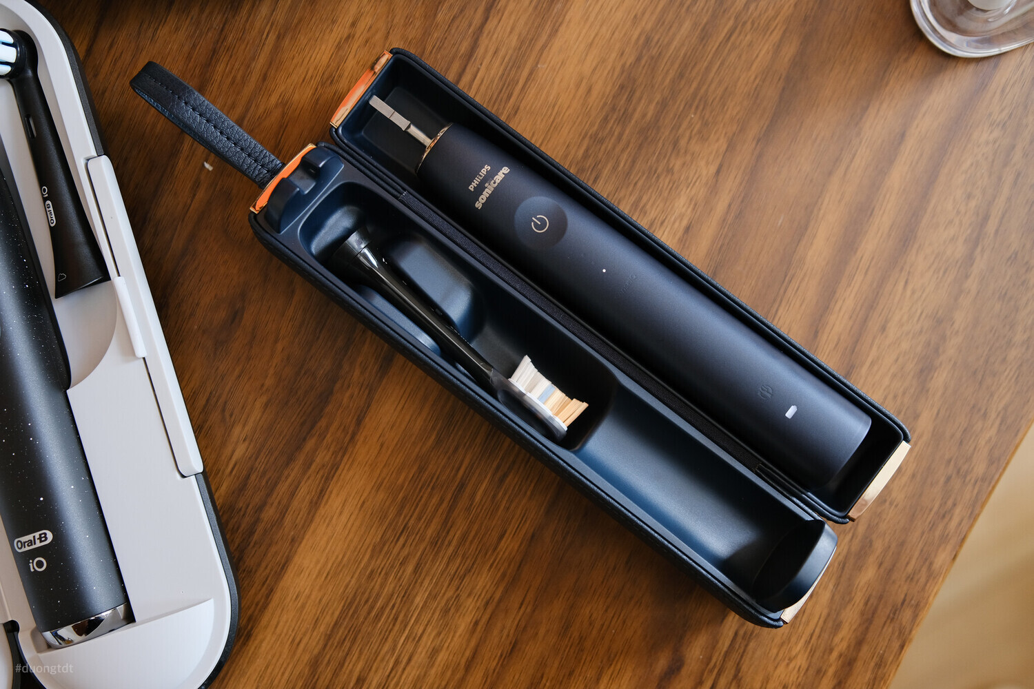 bàn chải điện oralb và philips