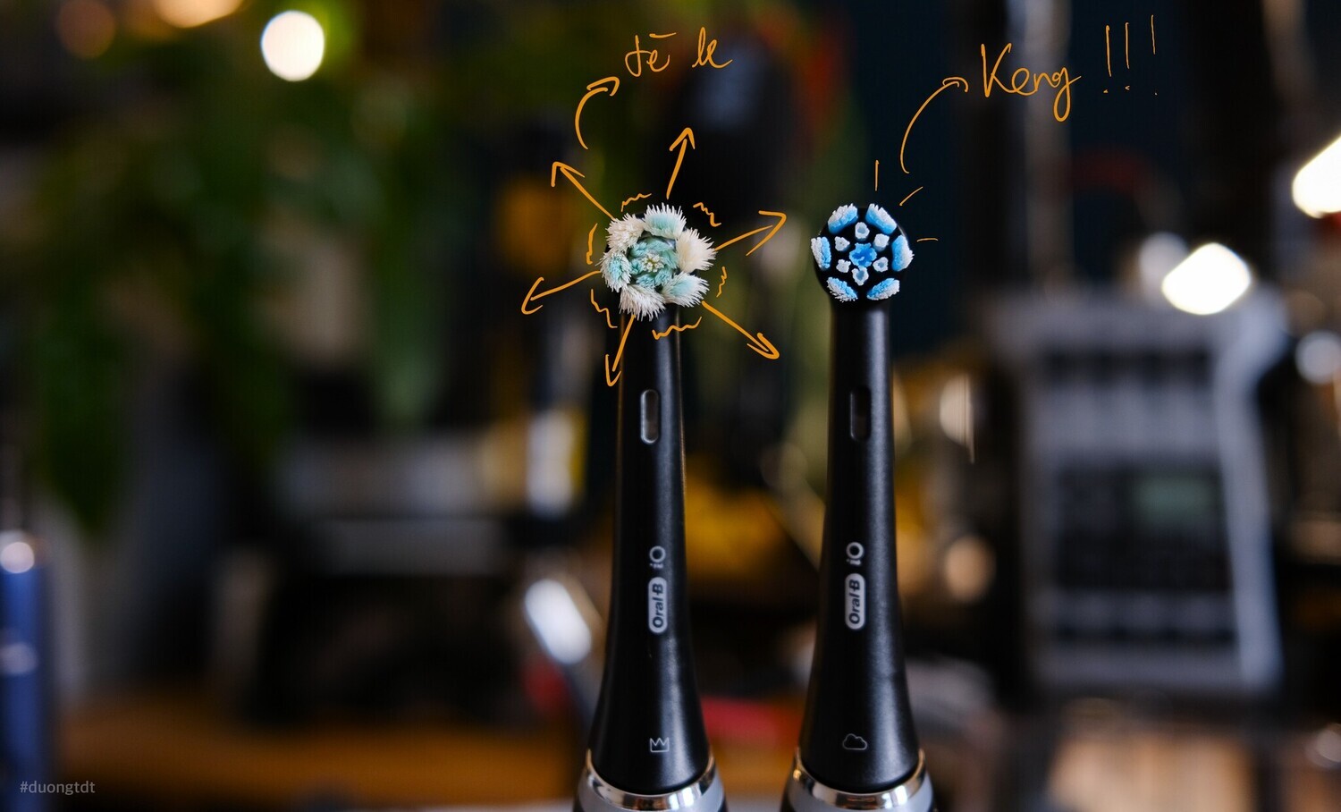 bàn chải điện oralb và philips