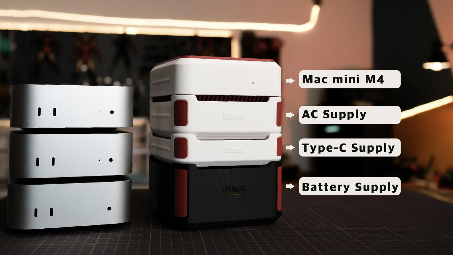 istack - mac mini m4 stackable